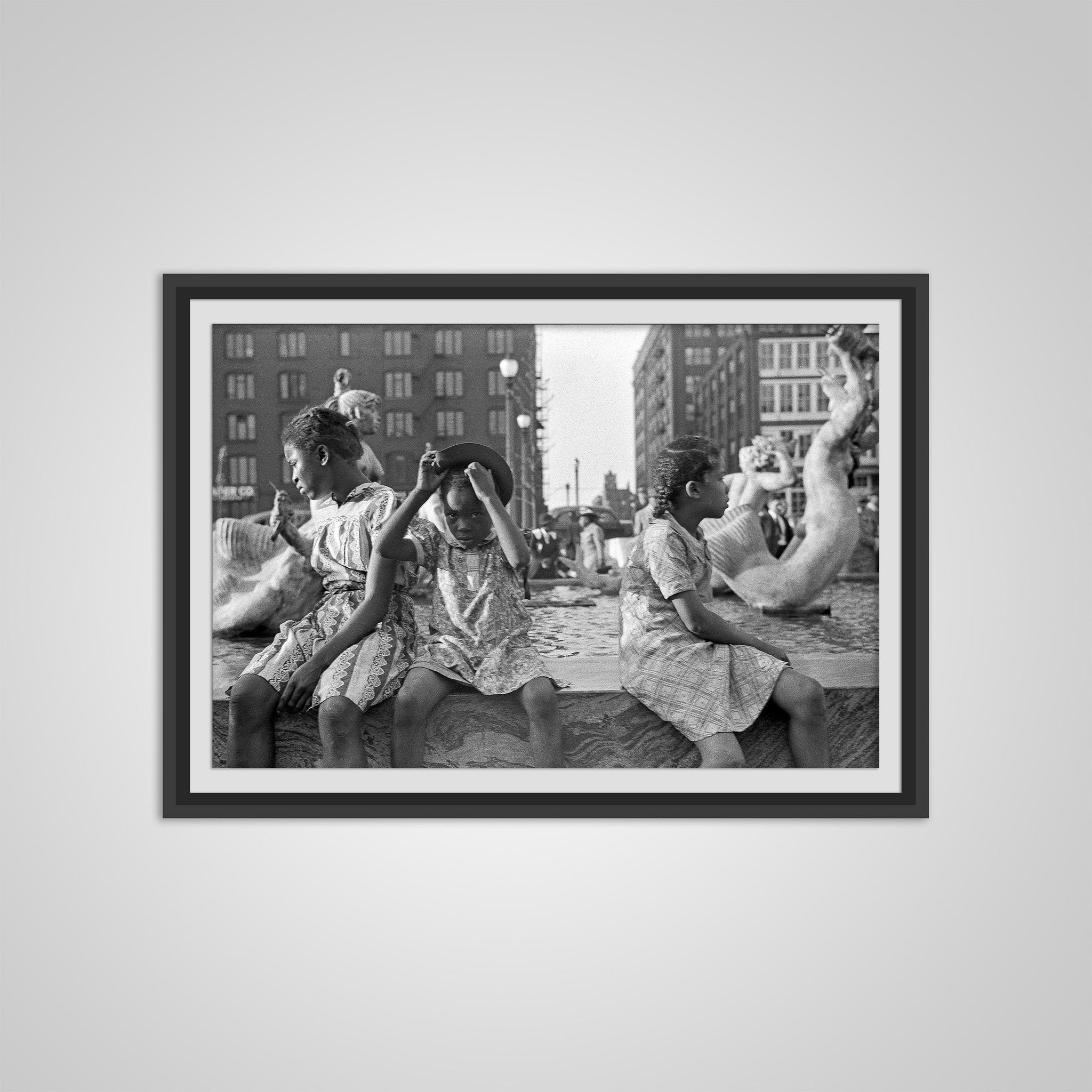 African American Girls Photo | St. Louis Missouri 1940 | African American Photo | Old St. Louis Photo | St. Louis Decor